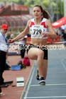 Womens under-20s triple jump, North Eastern Champs, Gateshead Stadium. Photo: David T. Hewitson/Sports for All Pics